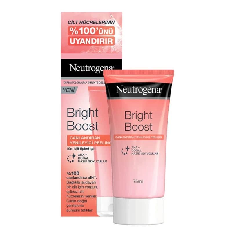 Neutrogena نيوتروجينا برايت بوست مقشر منشط للبشرة 75 مل