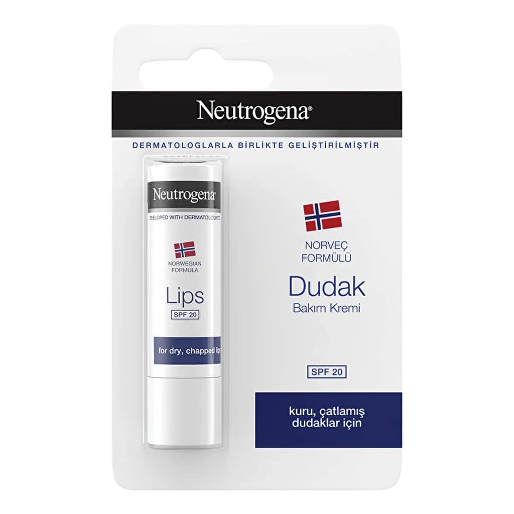 Neutrogena مرطب شفاه نيوتروجينا بعامل حماية من الشمس 20، 4.8 غرام