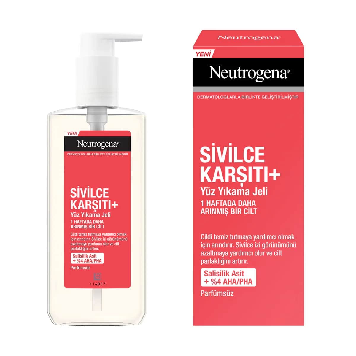 Neutrogena جل غسول الوجه من نيوتروجينا للبشرة غير المنتظمة 200 مل