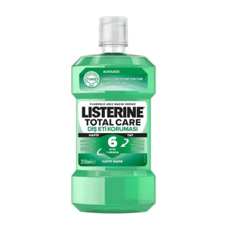 Listerine غسول الفم ليسترين لحماية الأسنان واللثة خالي من الكحول 250 مل