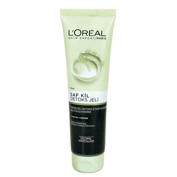 L'Oreal Paris جل الطين النقي لإزالة السموم من لوريال باريس 150 مل