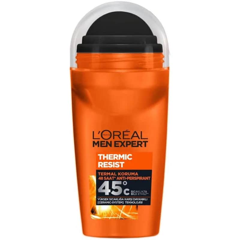 L'Oreal Paris مزيل عرق لوريال باريس مين إكسبيرت ثيرميك ريزيست مضاد للتعرق رول أون 50 مل