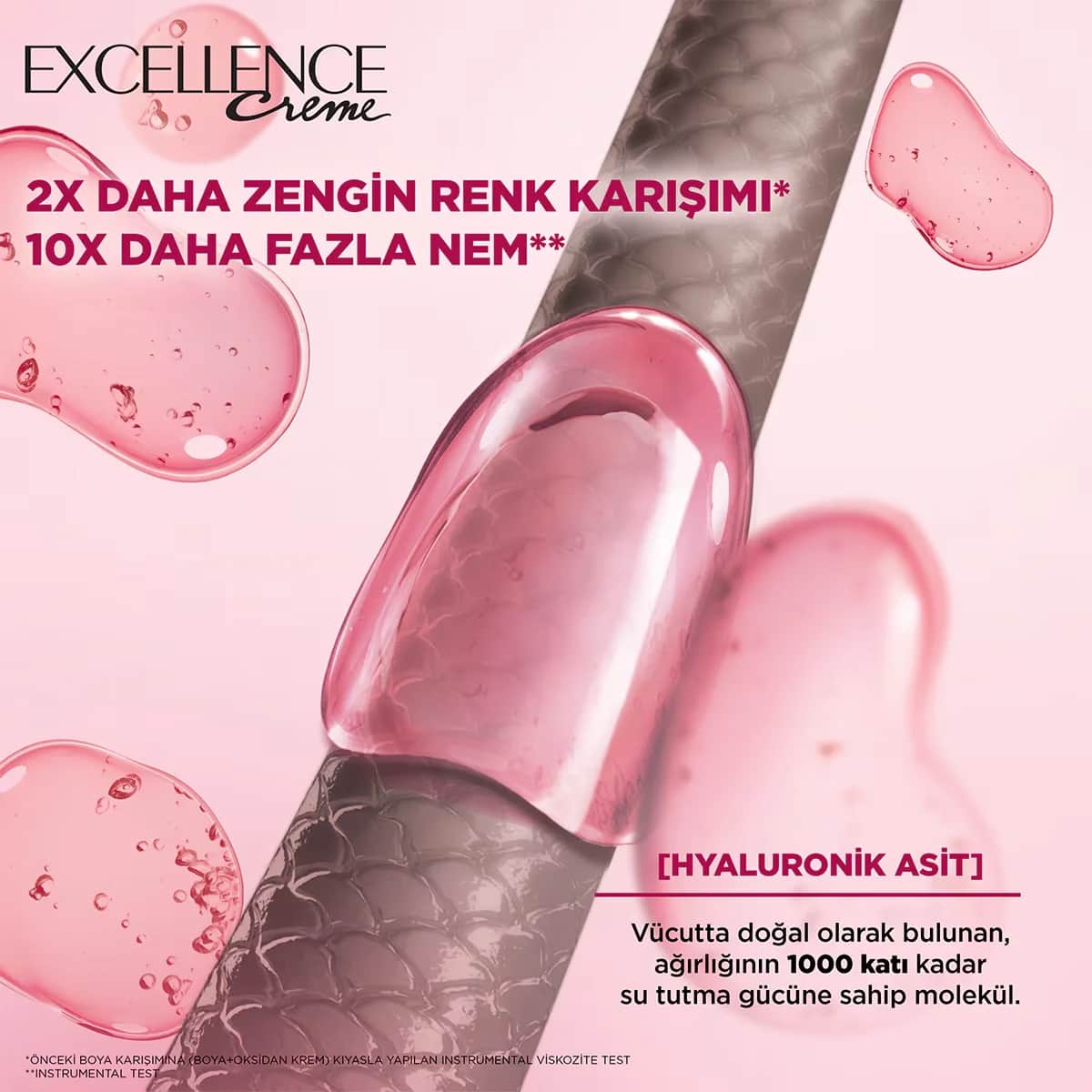 L'Oreal Paris صبغة شعر لوريال باريس إكسلنس كريم 3 كستنائي غامق