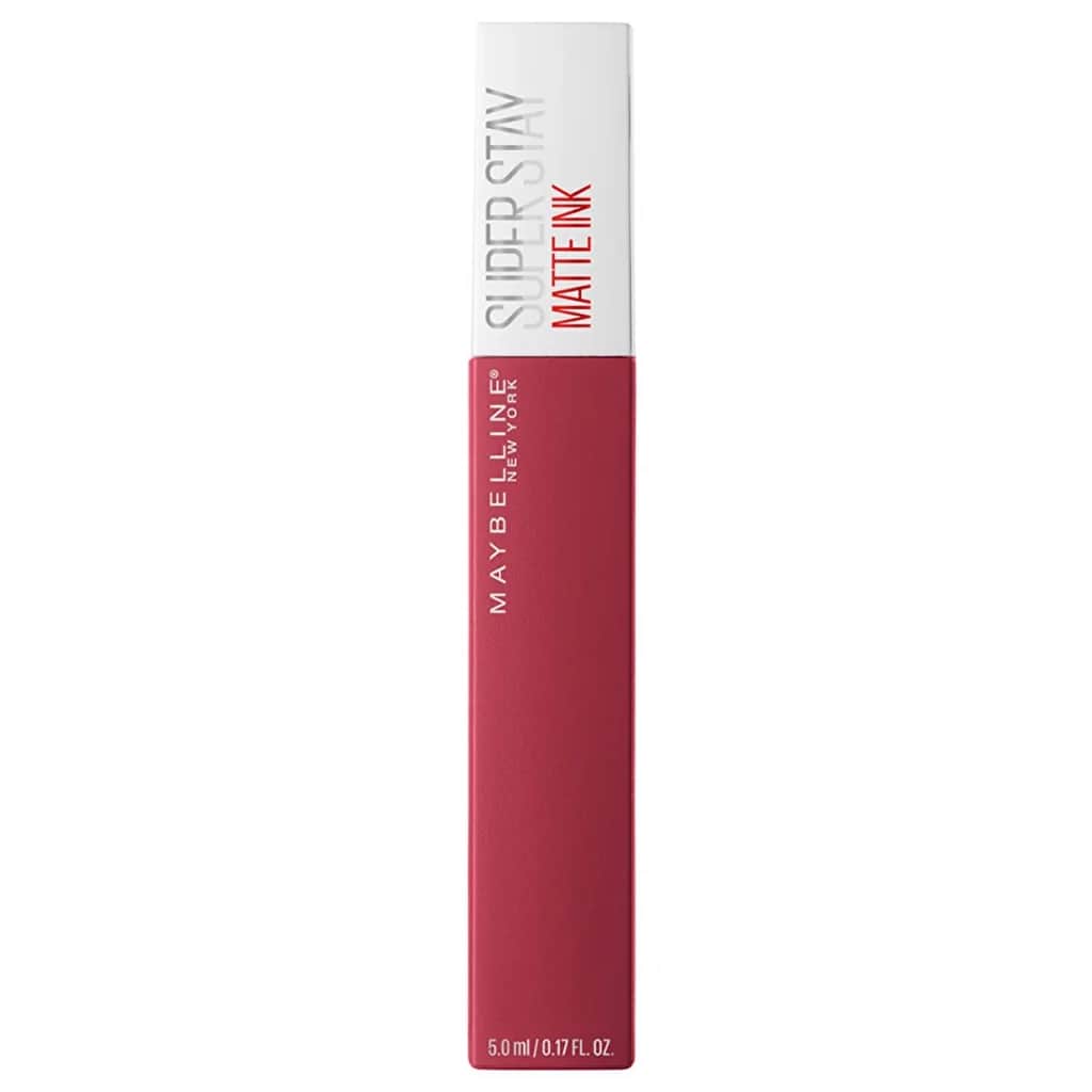 Maybelline أحمر شفاه سائل غير لامع من مايبيلين نيويورك سوبر ستاي مات إنك أننود، 80 رولر