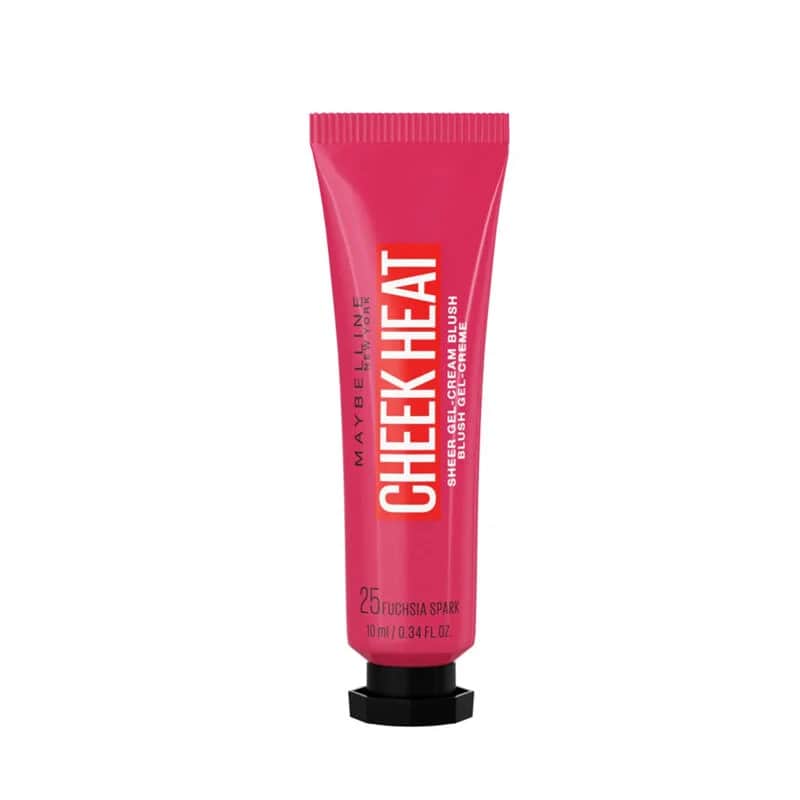 Maybelline أحمر خدود سائل من مايبيلين تشيك هيت 25 فوشيا سبارك 10 مل