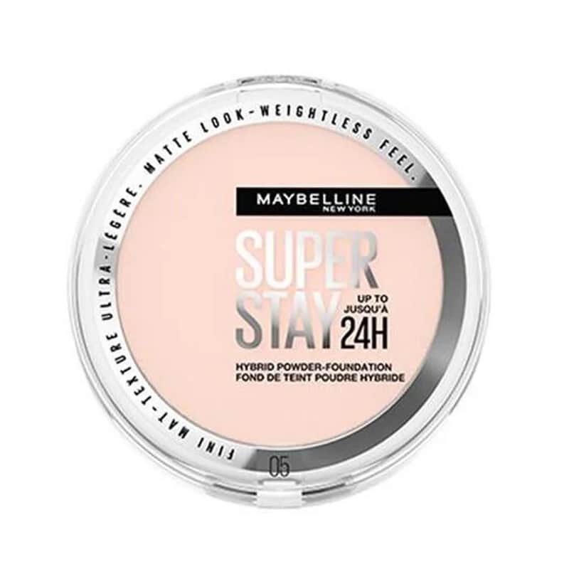 Maybelline بودرة أساس مايبيلين سوبر ستاي 24 ساعة 9 غرام 05