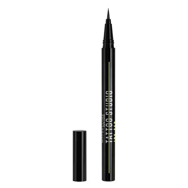 Maybelline قلم تحديد العيون السائل من مايبيلين أسود غامق
