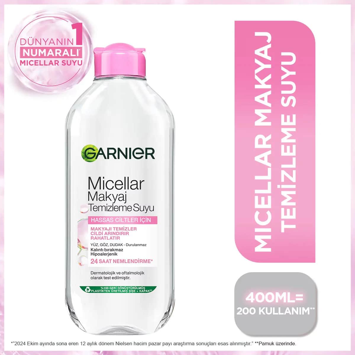 Garnier Micellar Perfect Make-up Remover Water 400 ml
