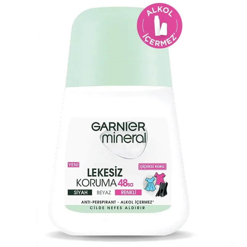 Garnier مزيل عرق غارنييه مينيرال سبوتليس بروتكشن رول أون 50 مل