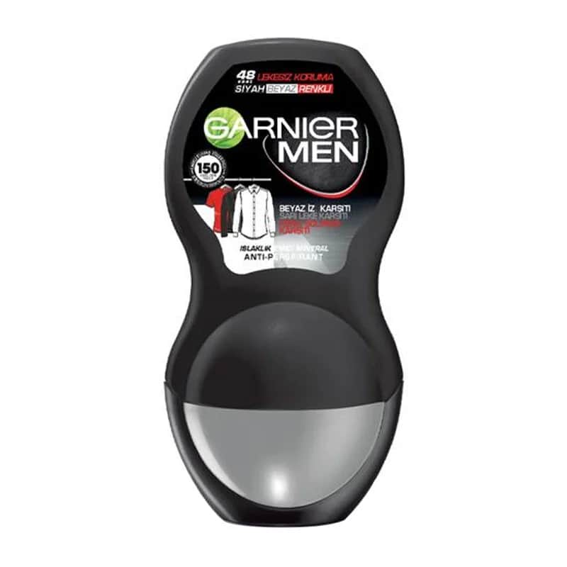 Garnier غارنييه مزيل عرق رول أون للرجال برائحة منعشة وحماية فائقة ٥٠ مل