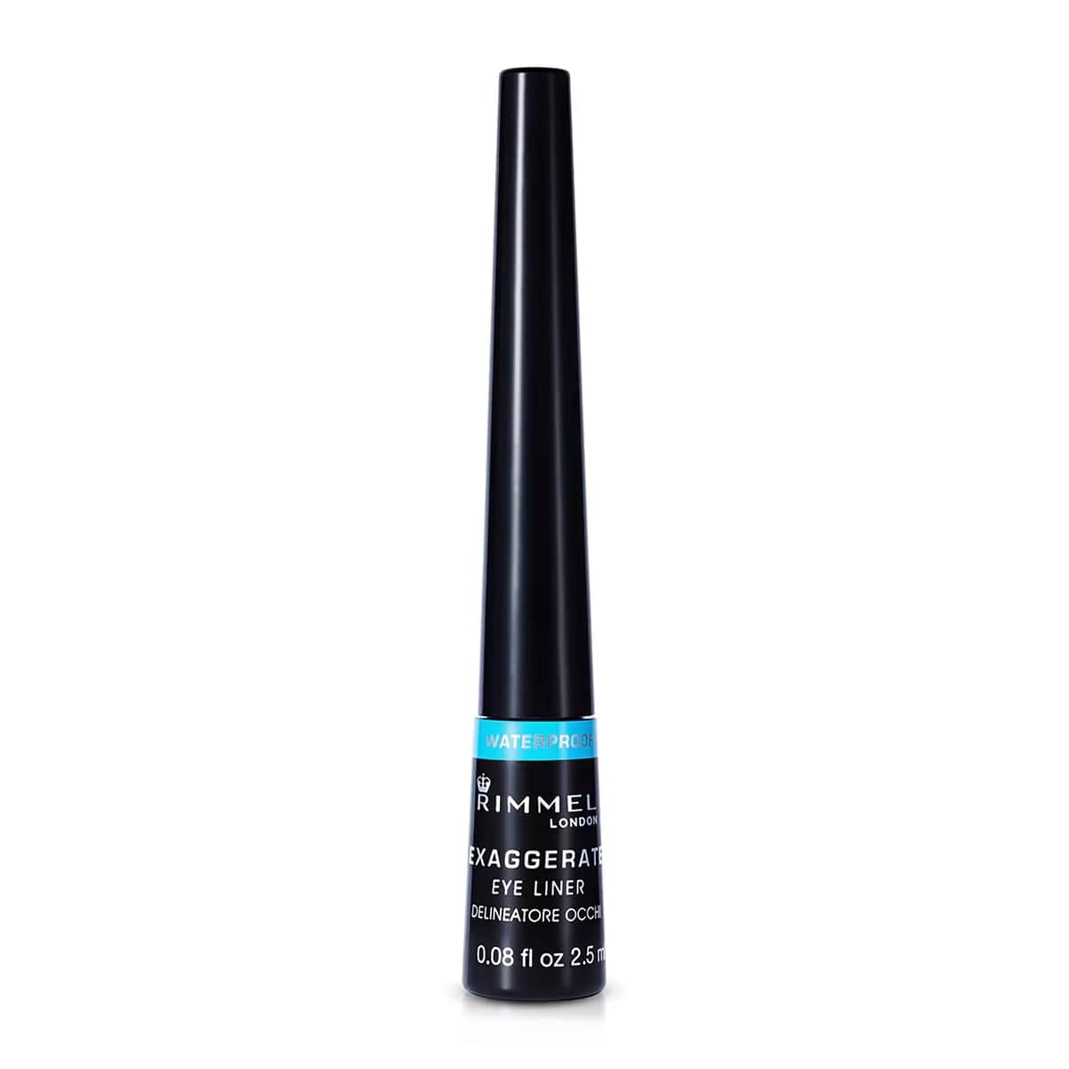Rimmel London Exaggerate Liquid Eyeliner Waterproof Black