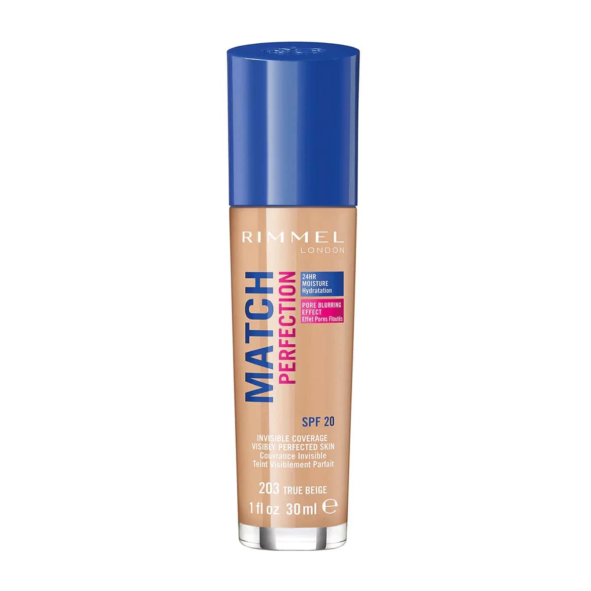 Rimmel London كريم أساس ماتش بيرفيكشن من ريميل لندن، 203 بيج حقيقي