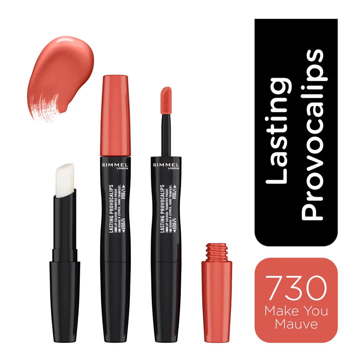 Rimmel London أحمر شفاه سائل بروفوكاليبس من ريميل لندن، ميك يو 730