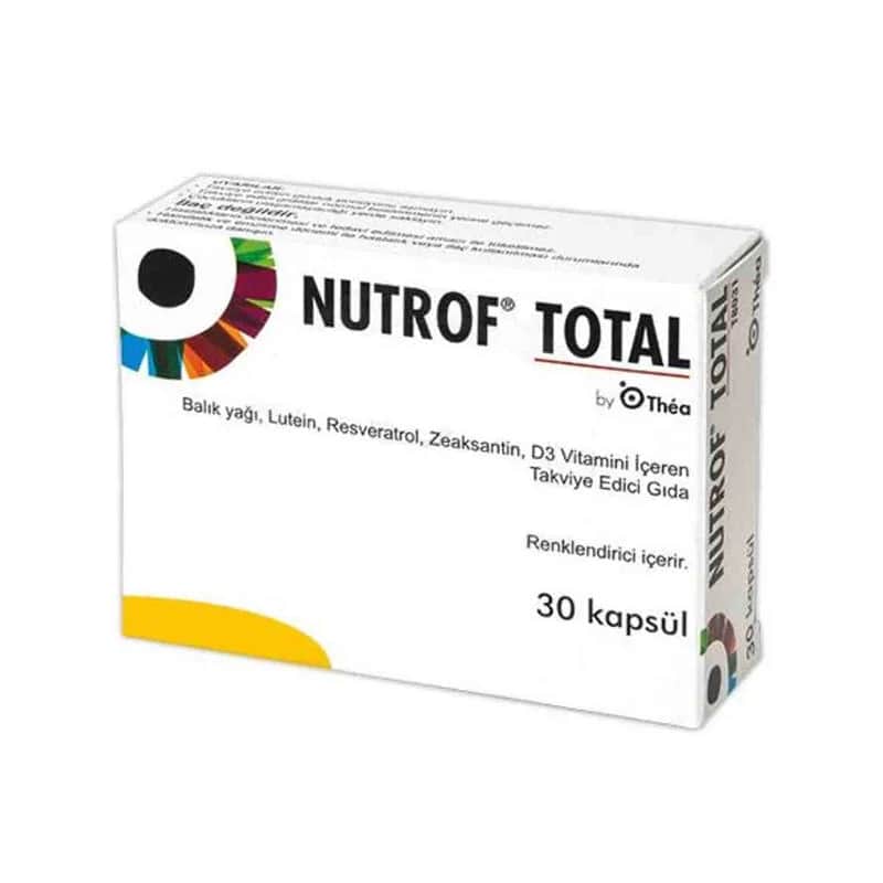Nutrof Total نيوتروف توتال 30 كبسولة