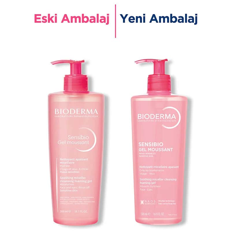 Bioderma جل سينسيبيو للبشرة الحساسة من بيوديرما 500 مل