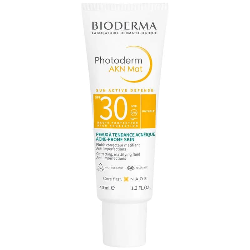 بيوديرما فوتوديرم أكن مات واقي شمس SPF 30 40 مل Bioderma