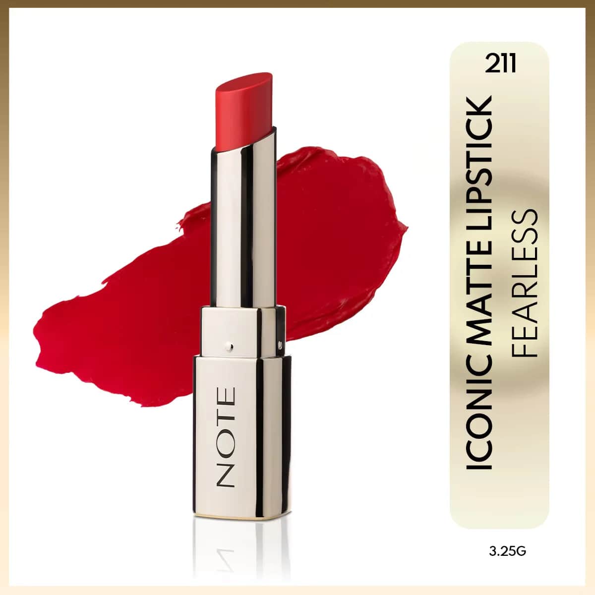 Note Iconic Sheer Lipstick 211