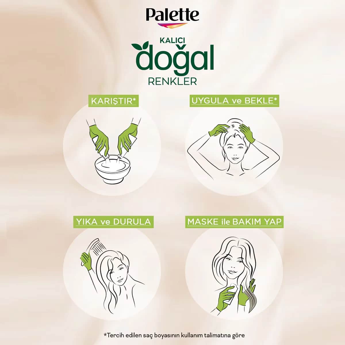 Palette باليت صبغة شعر طبيعية دائمة 8-16 أشقر رمادي