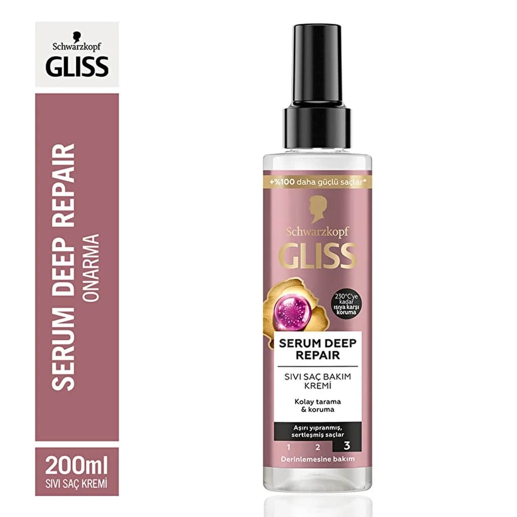 Gliss بلسم جليس سيروم لإصلاح الشعر بعمق 200 مل
