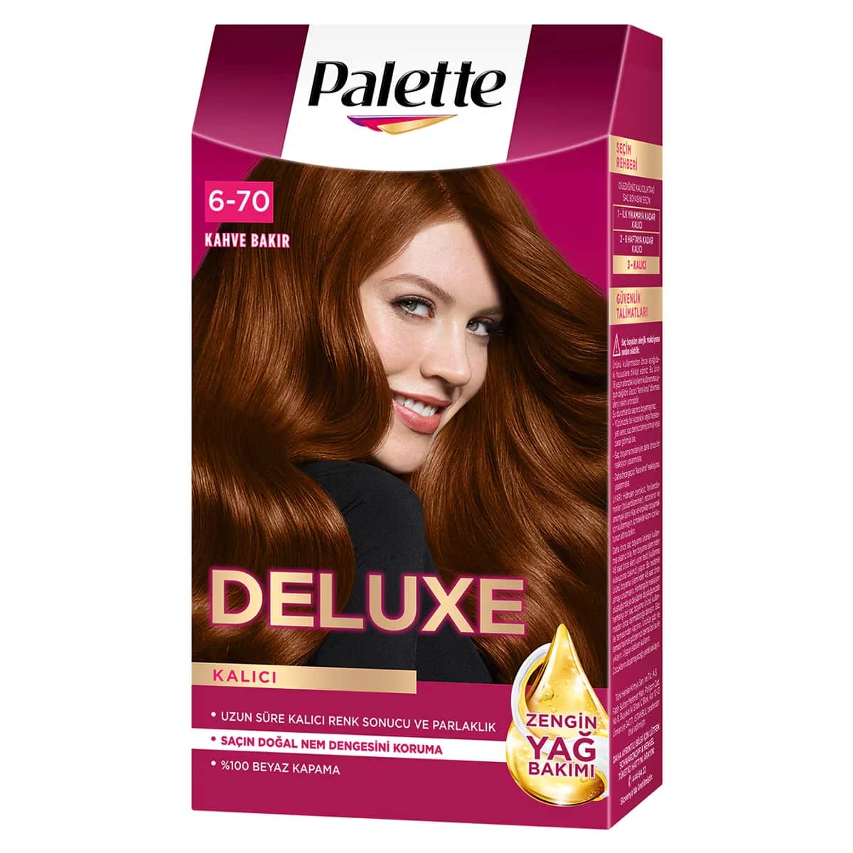 Palette صبغة شعر باليت ديلوكس 6-7 بني نحاسي 50 مل