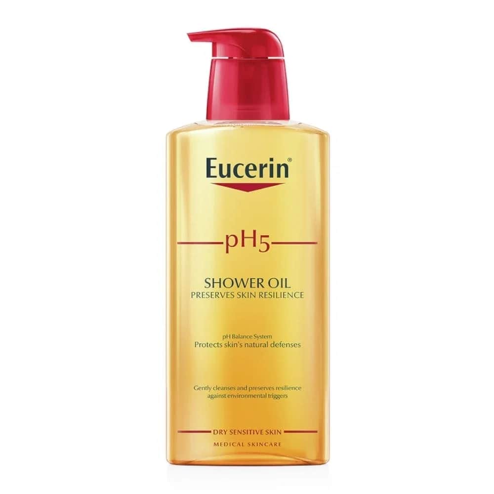 Eucerin زيت استحمام للبشرة الجافة من يوسرين 400 مل