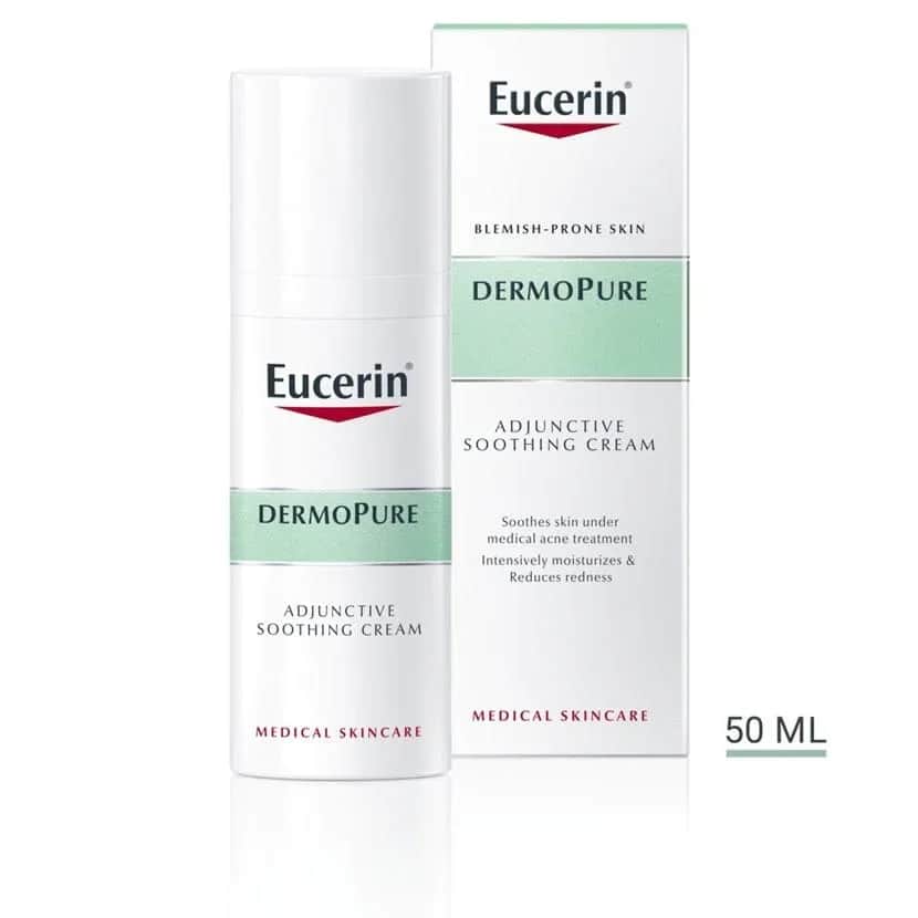 Eucerin كريم مرطب مهندئ لحب الشباب من يوسرين 50 مل