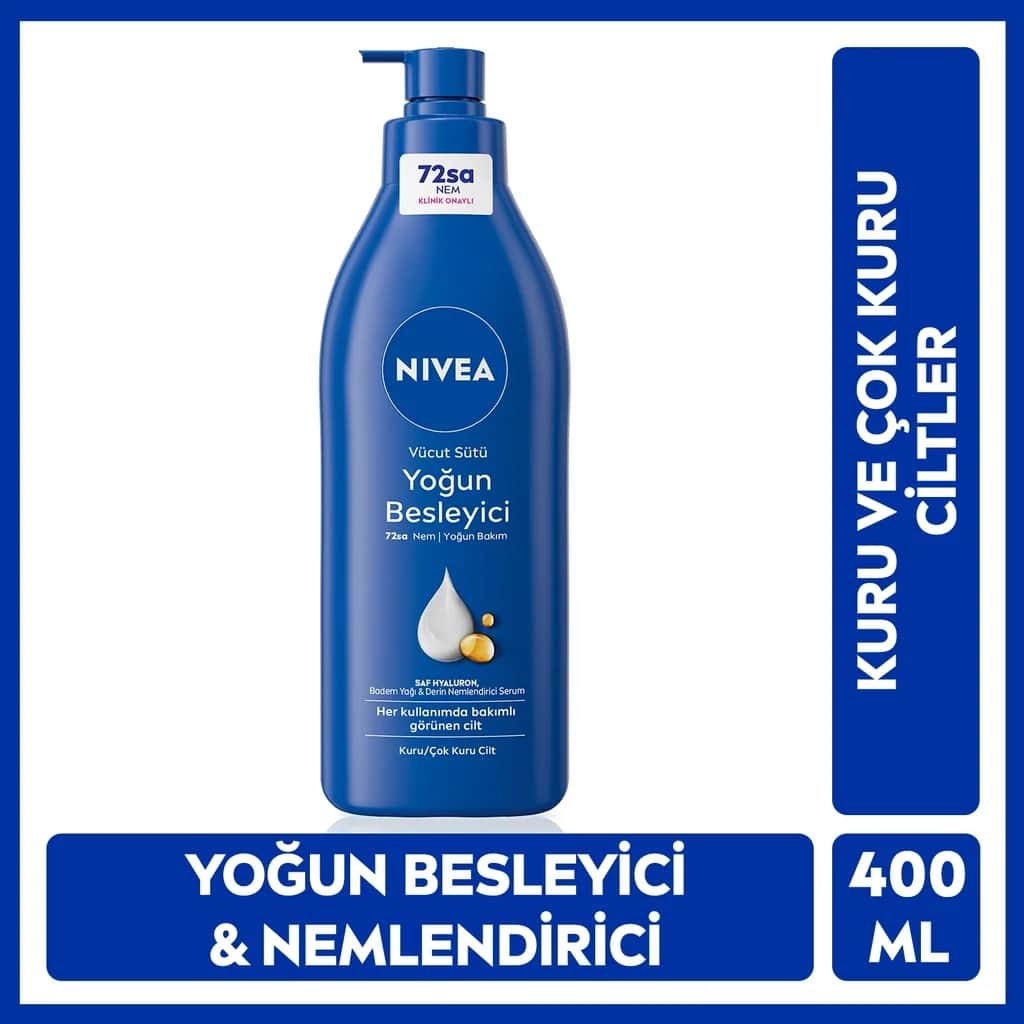 NIVEA حليب الجسم المغذي من نيفيا 400 مل