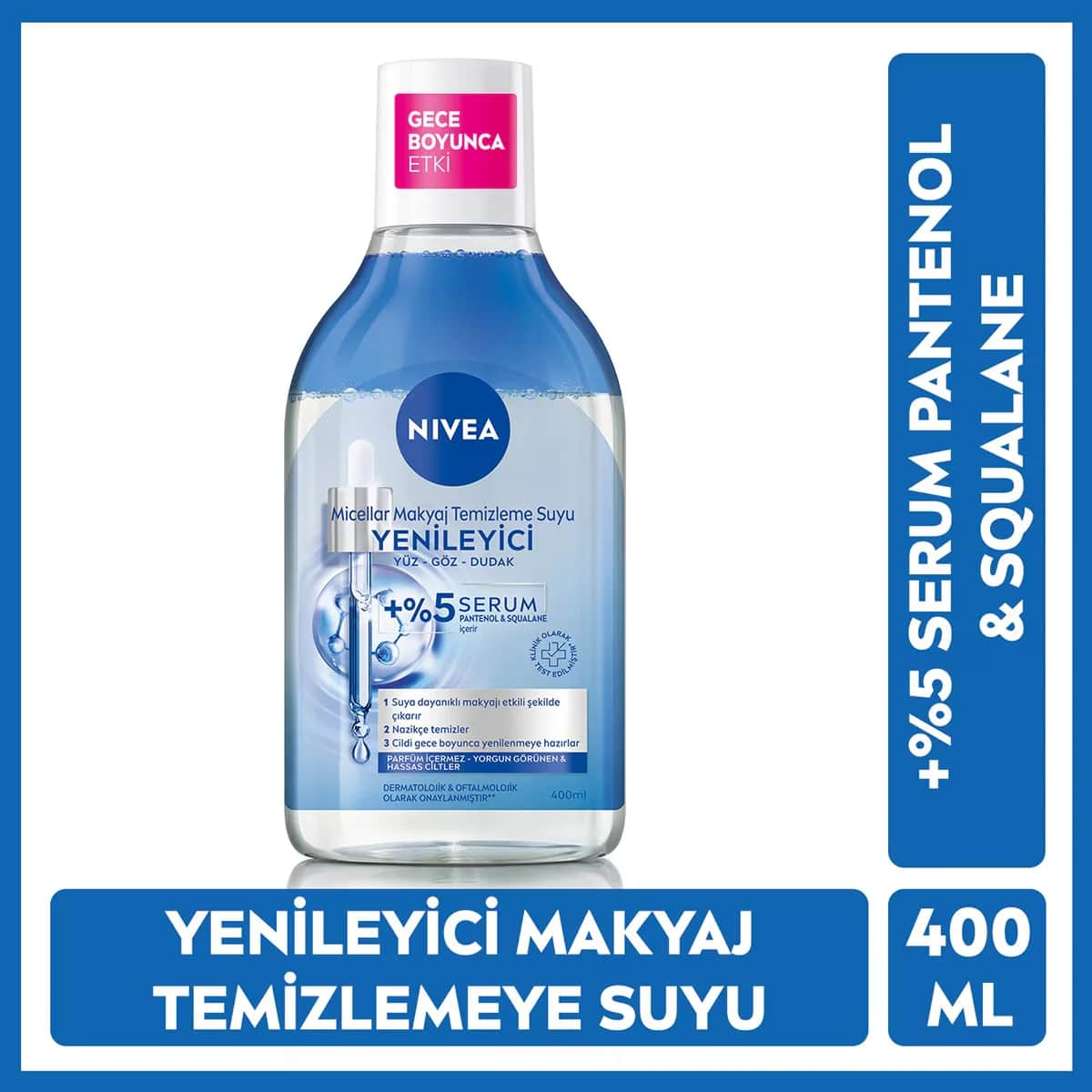 NIVEA ماء ميسيلار منعش لإزالة المكياج من نيفيا 400 مل