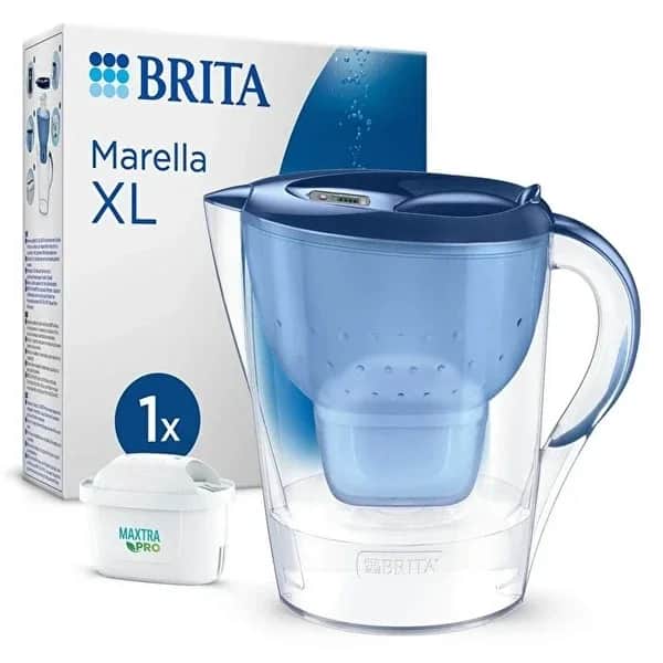 جهاز تنقية المياه بريتا ماريلا XL سعة 3.5 لتر باللون الأزرق Brita