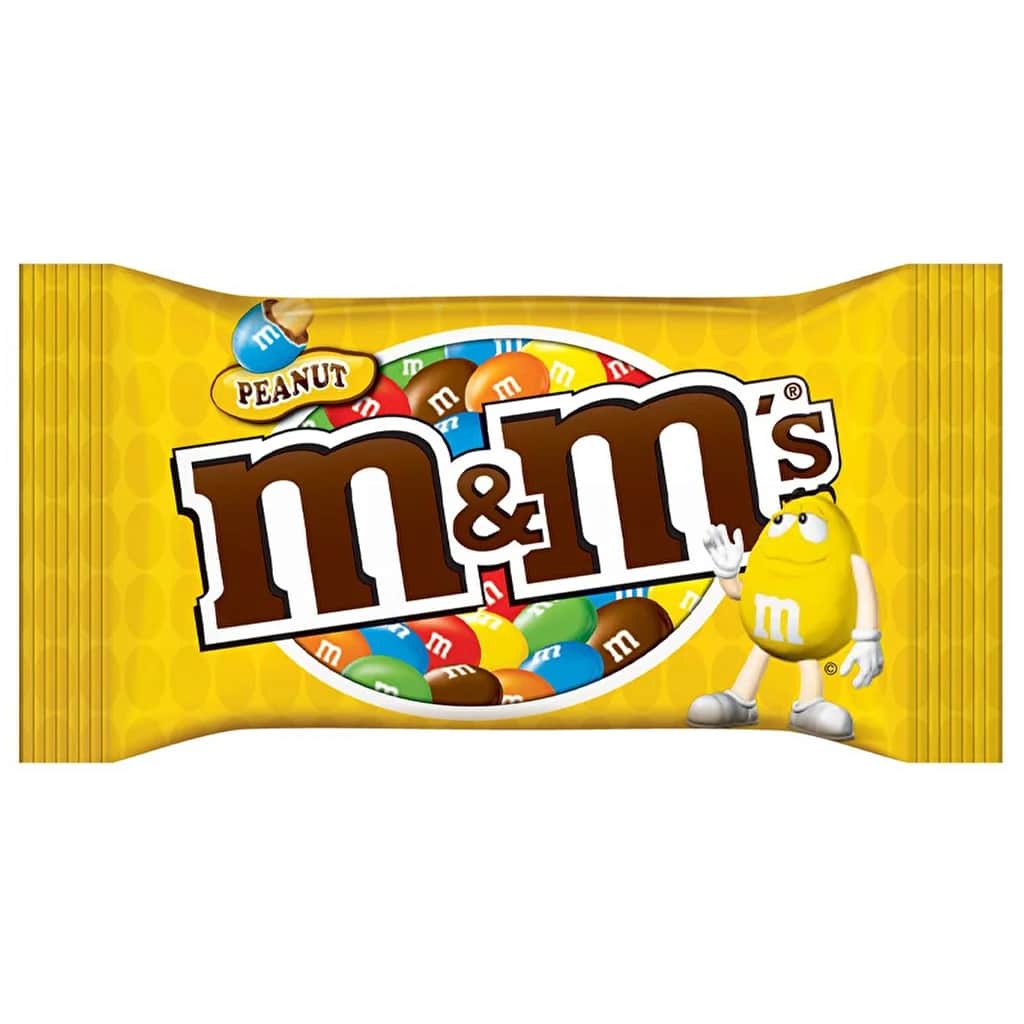 M&amp;M حلوى الفول السوداني إم آند إمز 45 غرام