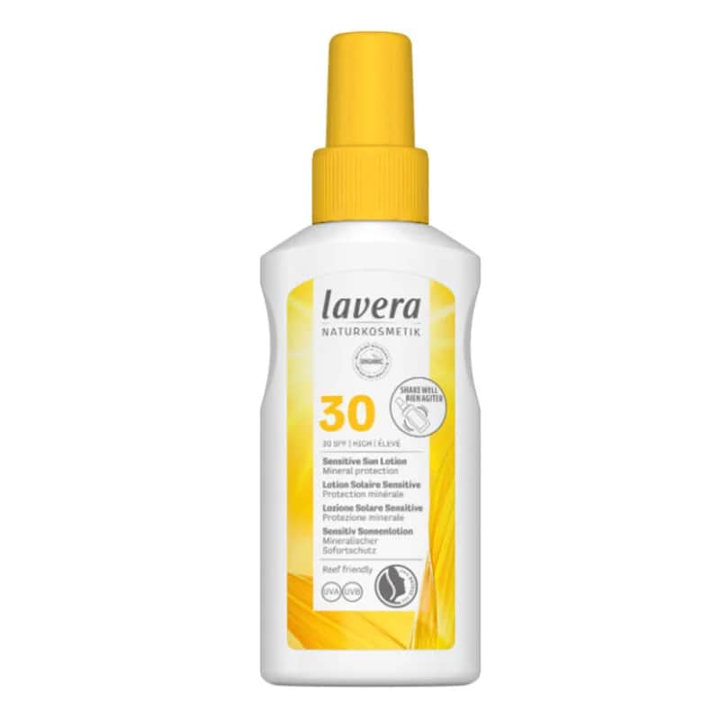 لوشن شمس حساس SPF30 100 مل من لافيرا Lavera