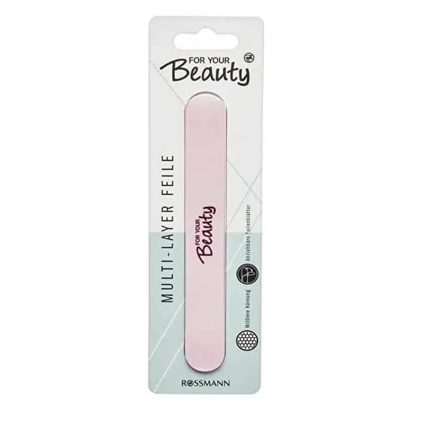 For Your Beauty مبرد أظافر متعدد الطبقات قابل للتقشير من أجل جمالك 6 ألوان