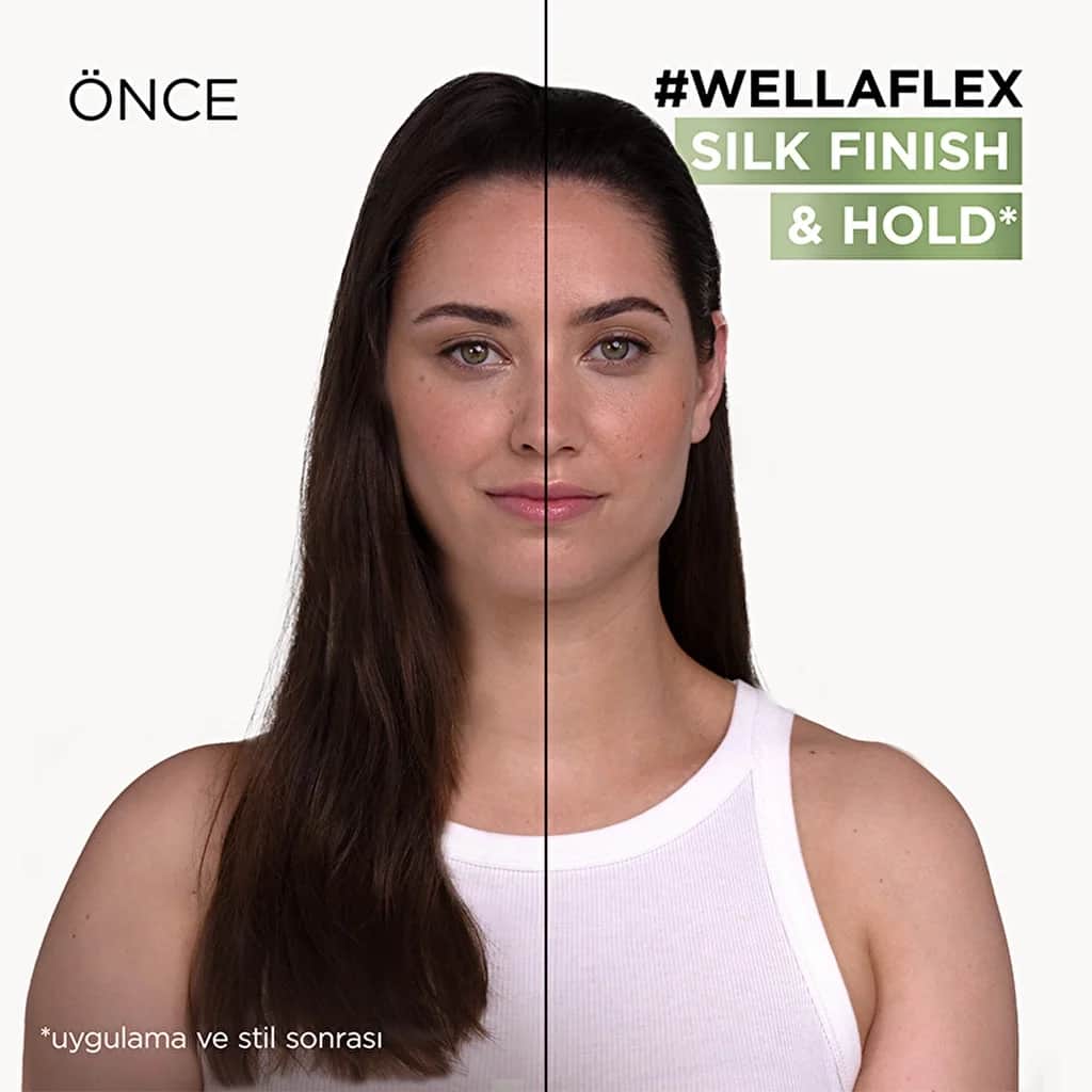Wella Koleston موس الشعر ويلافليكس سيلك فينيش آند هولد من ويلا، تثبيت قوي للغاية، 200 مل تثبيت 5/5