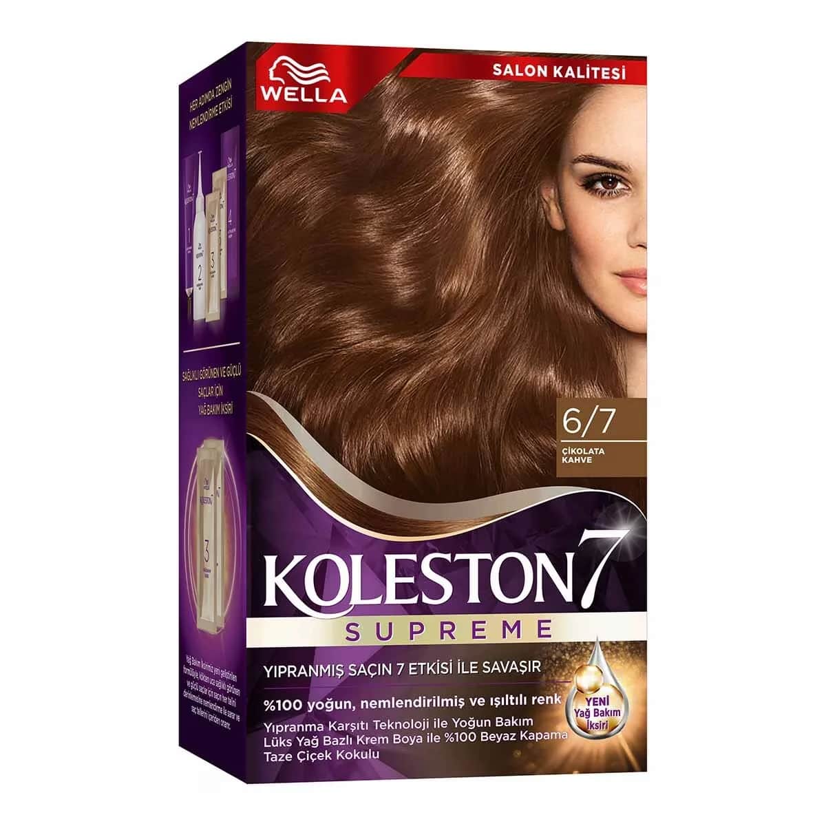 Wella Koleston صبغة شعر ويلا كوليستون سوبريم 6/7 بني شوكولاتة