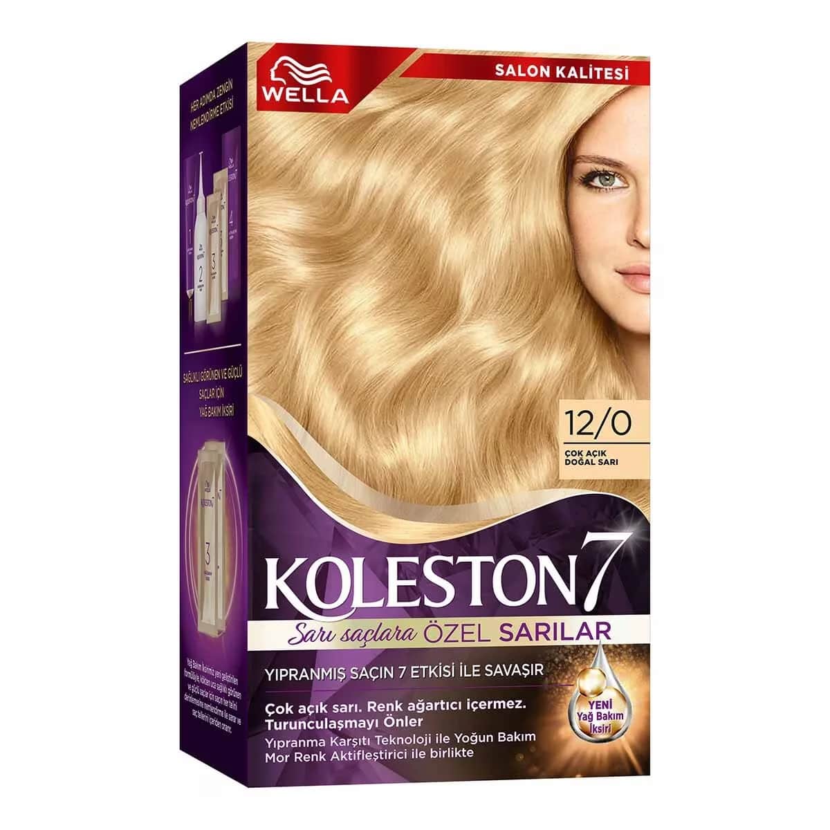 Wella Koleston صبغة شعر ويلا كولستون سوبريم 12/0 أشقر طبيعي فاتح جدًا