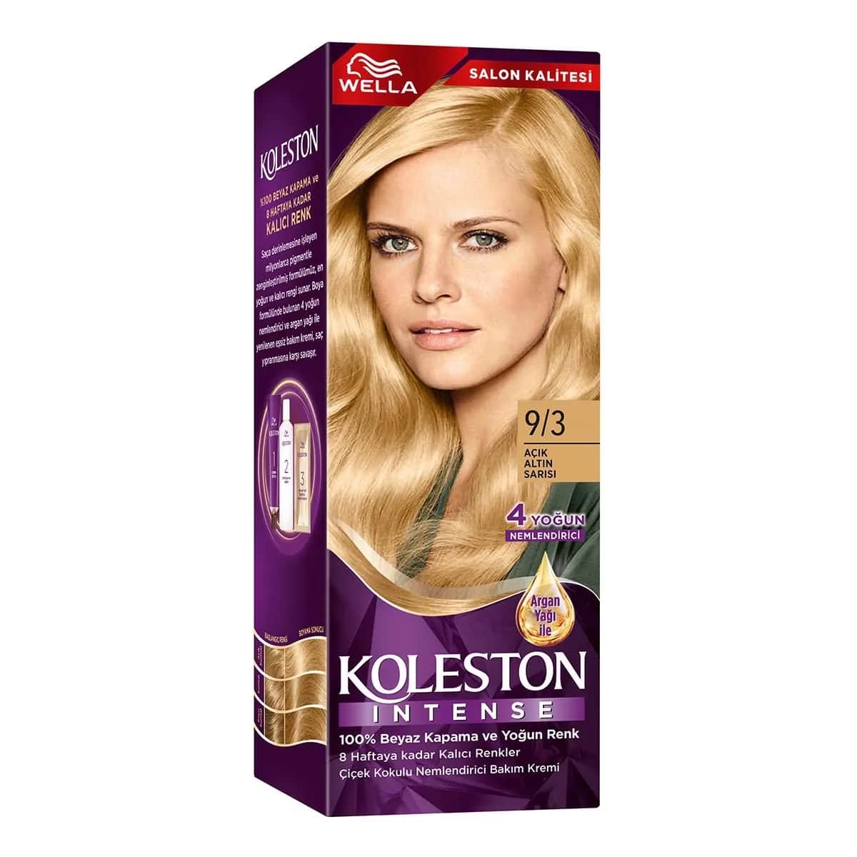 Wella Koleston صبغة شعر ويلا كوليستون المكثفة 9/3 أشقر ذهبي فاتح