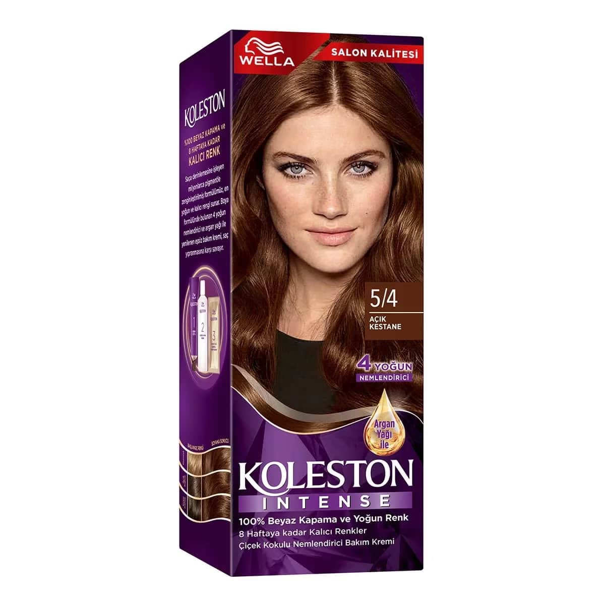 Wella Koleston صبغة شعر ويلا كولستون المكثفة 5/4 كستنائي فاتح