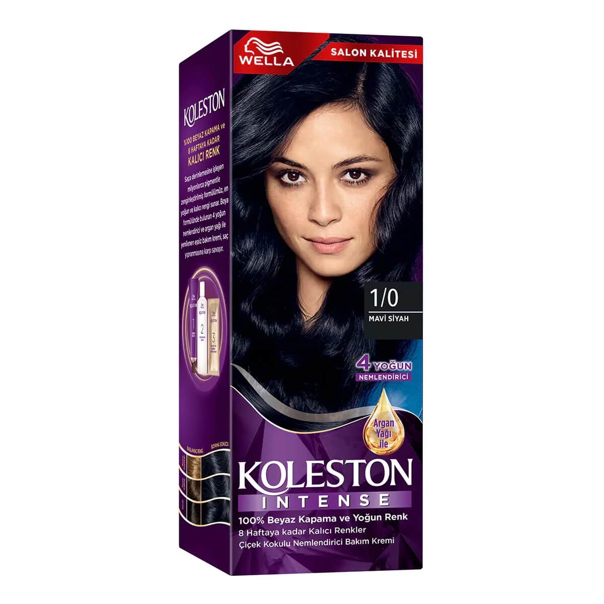 Wella Koleston صبغة شعر ويلا كولستون المكثفة 1/0 أزرق أسود
