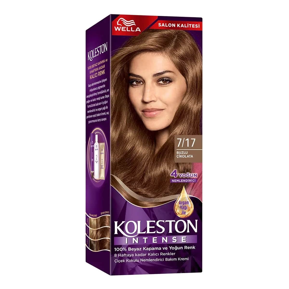 Wella Koleston صبغة شعر ويلا كولستون المكثفة ٧/١٧ شوكولاتة مثلجة