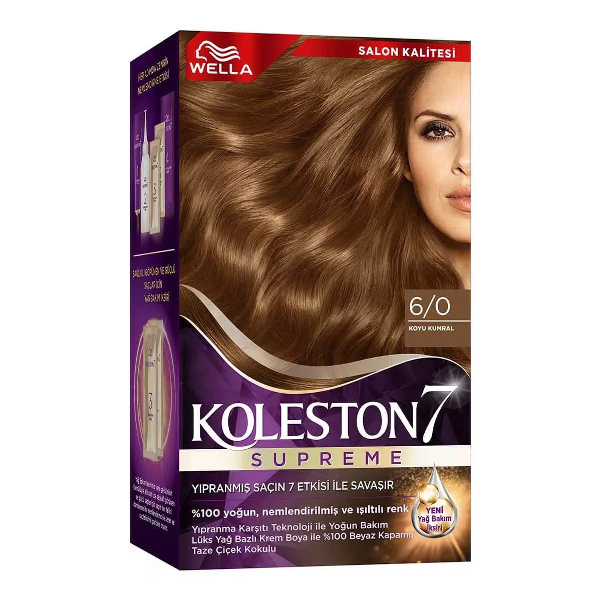Wella Koleston صبغة شعر ويلا كوليستون سوبريم 6/0 أشقر غامق