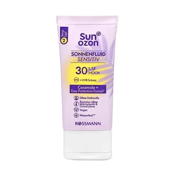 Sunozon كريم سنوزون البنفسجي للوجه بعامل حماية من الشمس 30 مرطب نباتي 50 مل