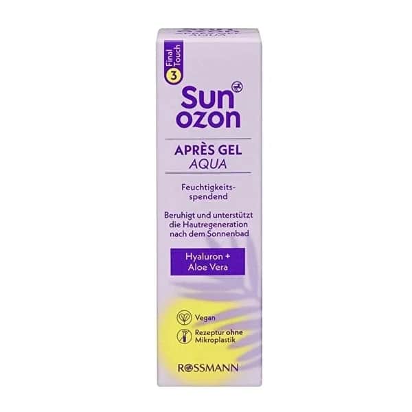 Sunozon جل سونوزون البنفسجي بعد التعرض لأشعة الشمس بحمض الهيالورونيك والصبار 50 مل