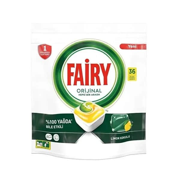 أقراص فايري ه1A ليمون 36 Fairy