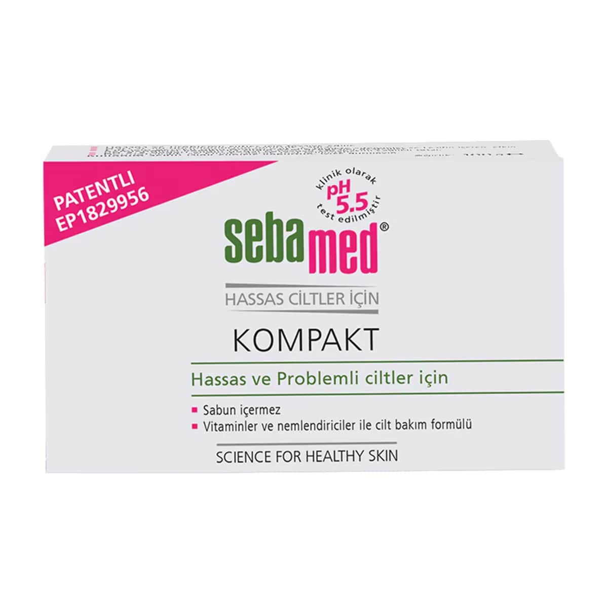 Sebamed صابونة سيباميد كومباكت لتنظيف الوجه ١٠٠ غرام