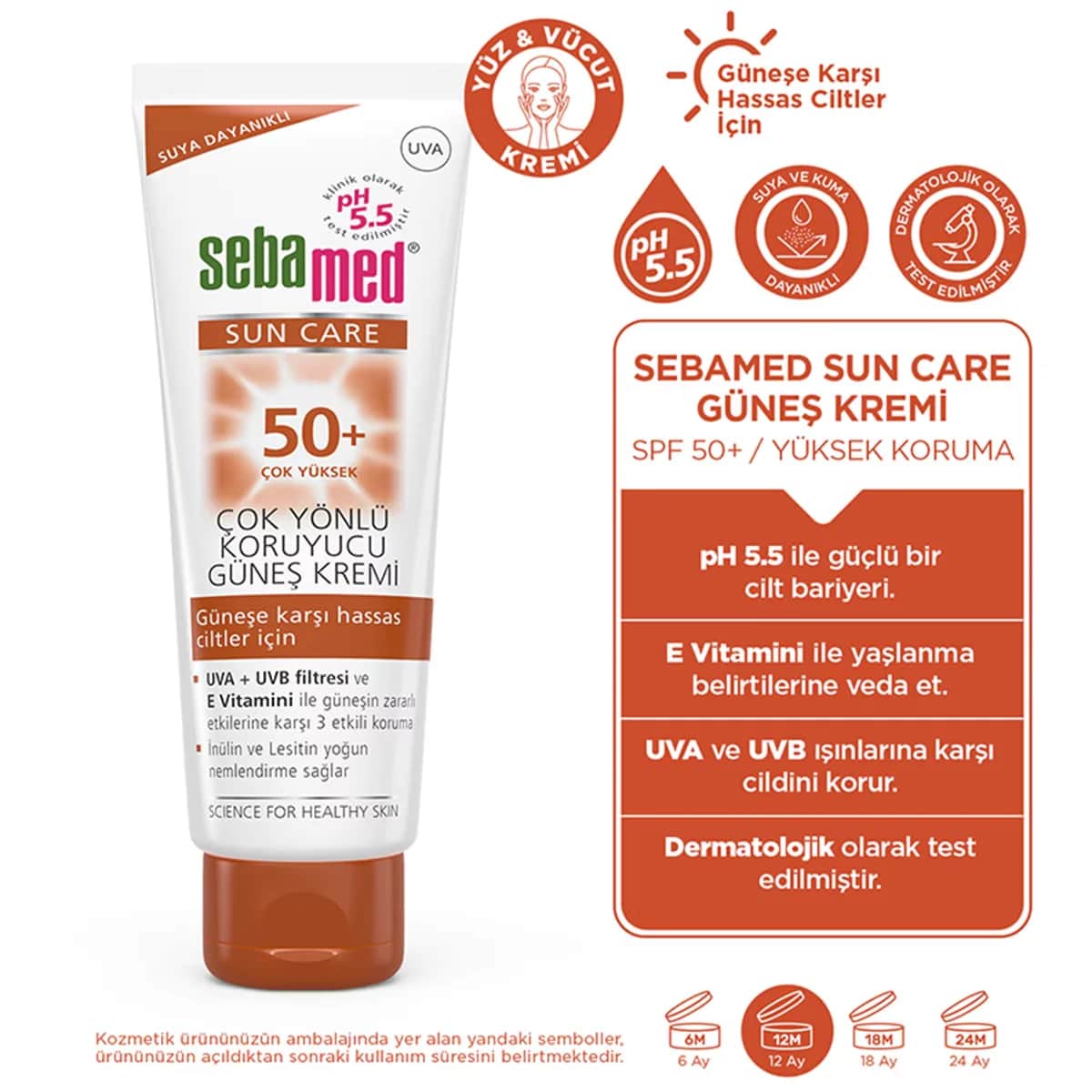Sebamed Spf 50 multi-protection Sun Cream 75 ml