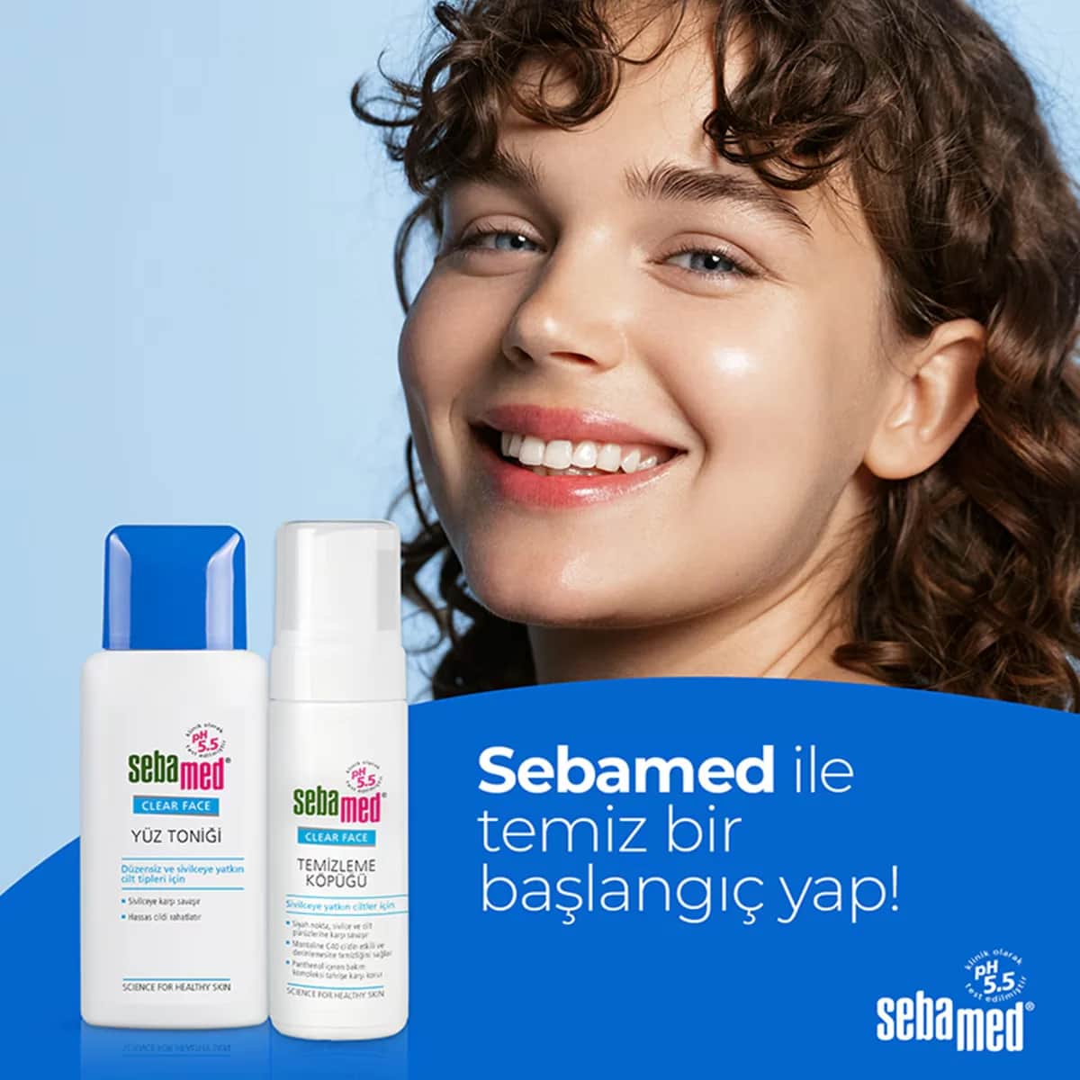 Sebamed تونر سيباميد كلير لتنظيف الوجه 150 مل