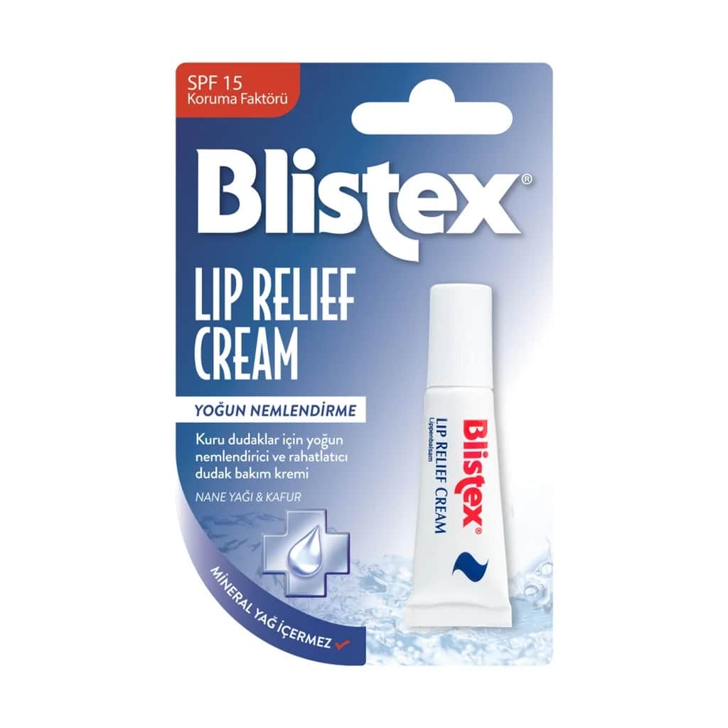 Blistex كريم مرطب للشفاه بعامل حماية من الشمس 15 من بليستكس أنبوب 6 مل