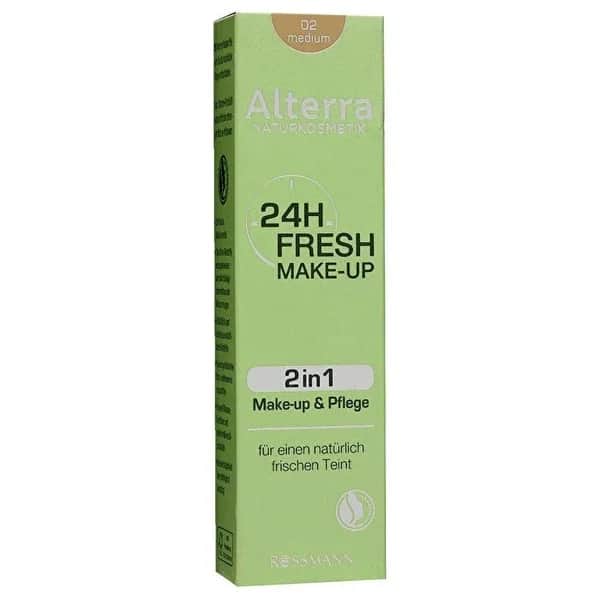 Alterra كريم أساس ألتيرا 24 فريش 02 متوسط 30 مل