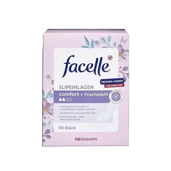 Facelle فوط فيسيل اليومية العادية برائحة منعشة 50 قطعة