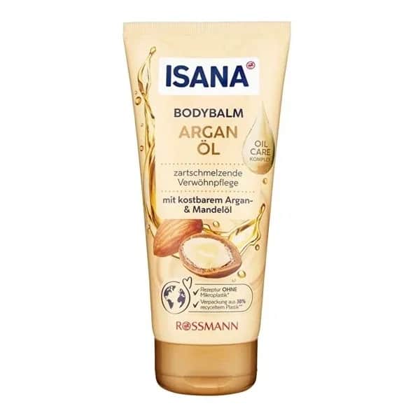 Isana لوشن الجسم إيزانا بزيت الأرغان واللوز 200 مل